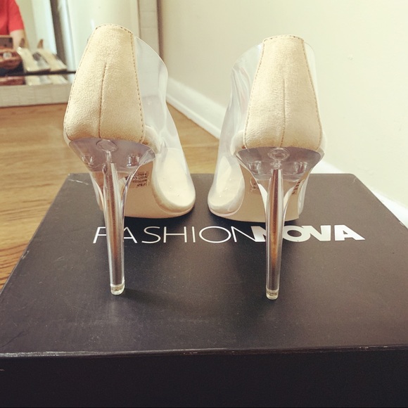 Clear / nude heels - Picture 5 of 8